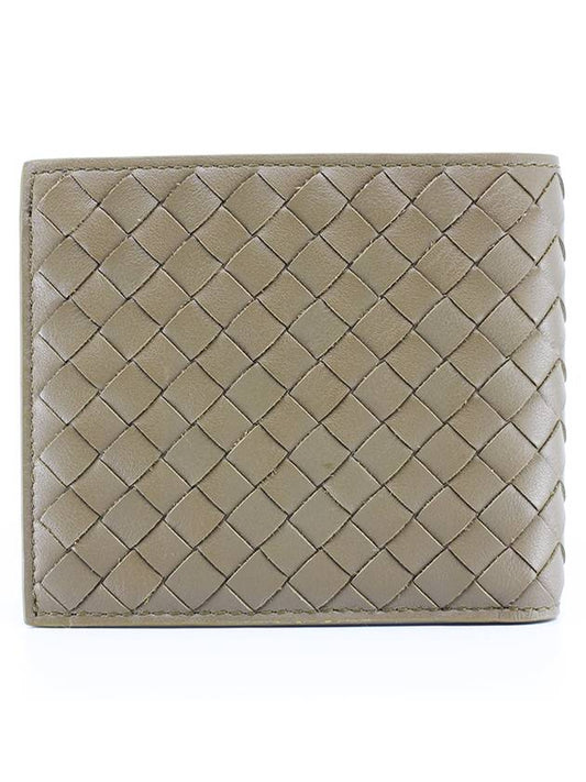 Intrecciato Half Wallet Green - BOTTEGA VENETA - BALAAN 2