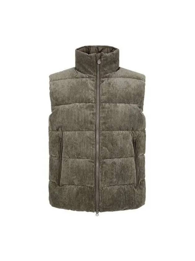 MEN EURYOPS Corduroy Padding Vest Green - SAVE THE DUCK - BALAAN 1