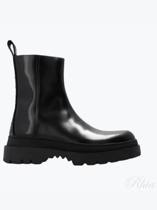 Leather Highway Ankle Boots Black - BOTTEGA VENETA - BALAAN 2