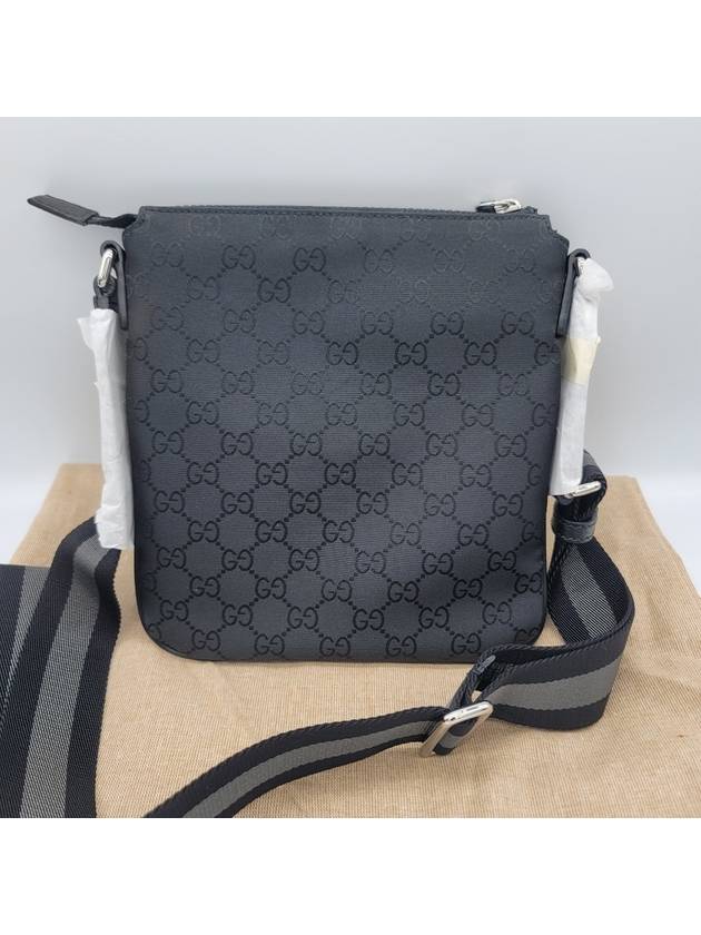 Micro GG Ssima Canvas Messenger Bag Black - GUCCI - BALAAN 3