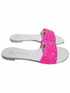 E800023 002 Logo Sandals Pink Giuseppe Zanotti - GIUSEPPE ZANOTTI - BALAAN 1