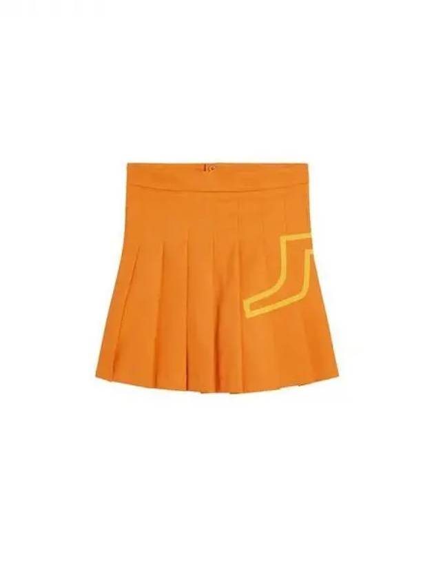 Golf Women Naomi Skirt Tennis Russet Orange Domestic Product GR5Y24043045191 - J.LINDEBERG - BALAAN 1