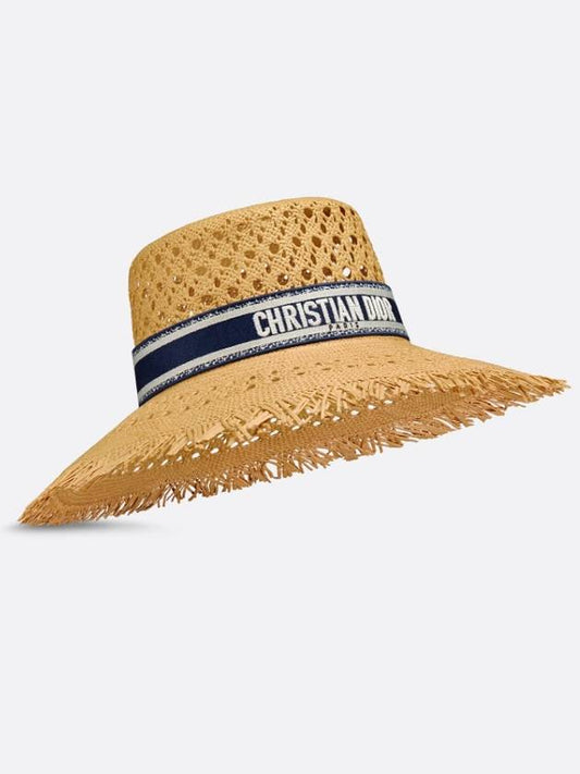 Riviera straw brimmed hat - DIOR - BALAAN 2