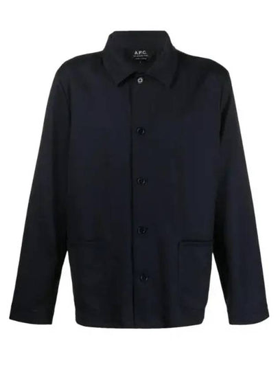 Kerlouan Wool Work Jacket Navy - A.P.C. - BALAAN 2