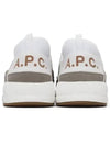 Run Around Trainer Low Top Sneakers Light Grey - A.P.C. - BALAAN 4