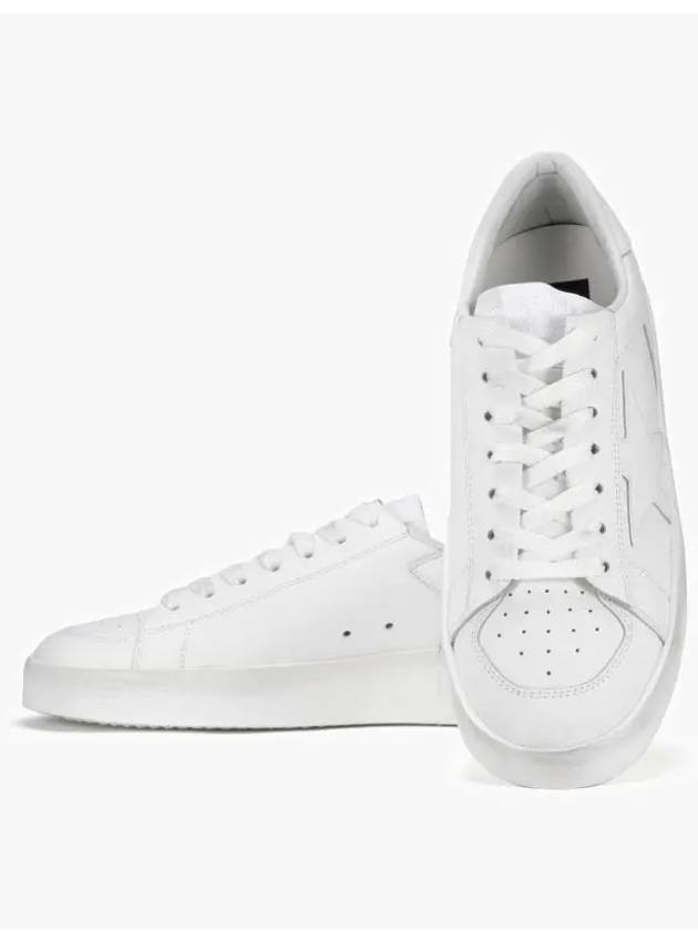 Stardan Leather Low Top Sneakers White - GOLDEN GOOSE - BALAAN 5