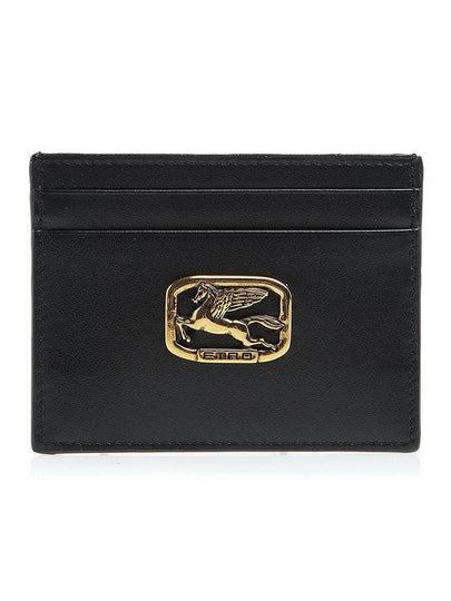 Women's Pegasus Card Wallet Black - ETRO - BALAAN 2