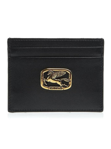 Women's Pegasus Card Wallet Black - ETRO - BALAAN 1