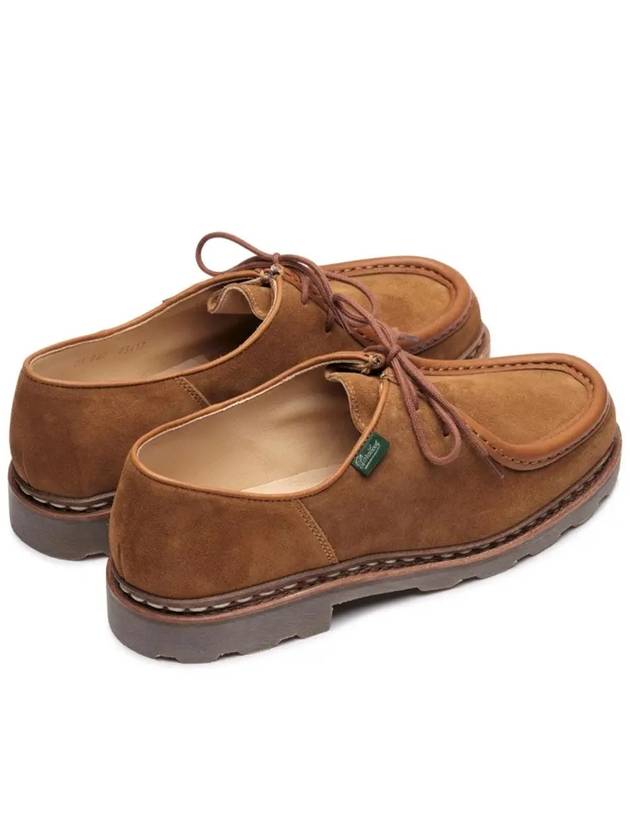 Michael Velor Suede Derby Brown - PARABOOT - BALAAN 3