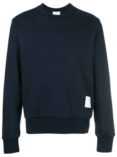 Center Back Stripe Crewneck Sweatshirt Navy - THOM BROWNE - BALAAN 2