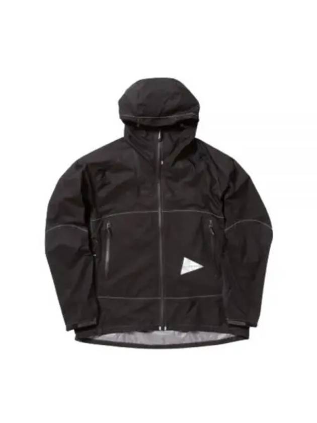 24 3L Ul Rain Jacket Black 5744111103 010 - AND WANDER - BALAAN 1