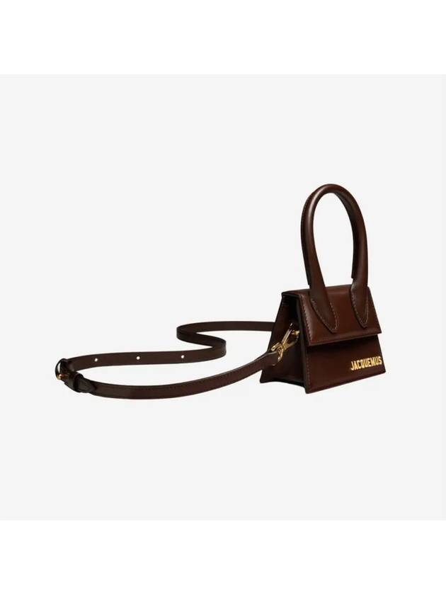 Le Chiquito Signature Leather Mini Tote Bag Brown - JACQUEMUS - BALAAN 3