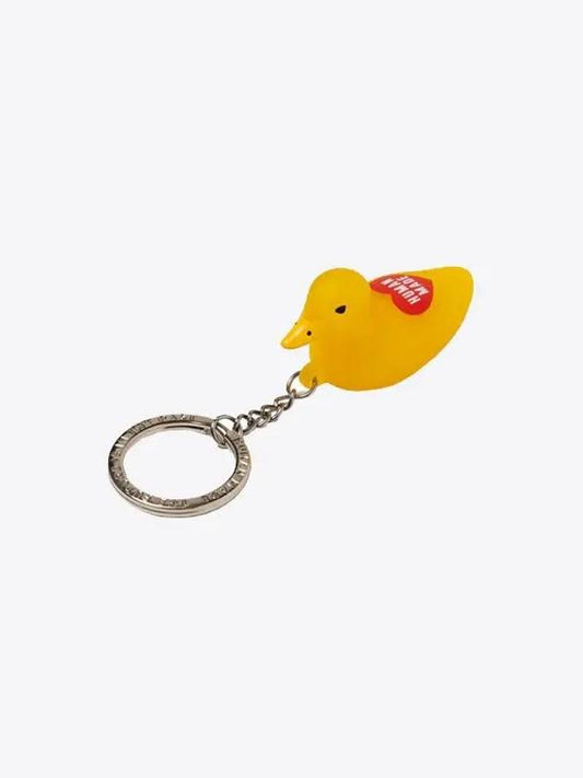 Duck PVC Keychain Yellow HM27GD093 - HUMAN MADE - BALAAN 1