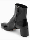 23SS Women's Patent Leather Ankle Boots 1T192N055069 Black BPG - PRADA - BALAAN 3