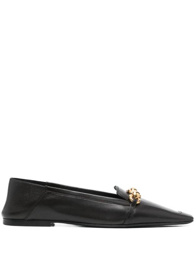 Chris Leather Loafer Brown - SAINT LAURENT - BALAAN 1