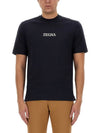 logo short sleeve t shirt - ERMENEGILDO ZEGNA - BALAAN 1