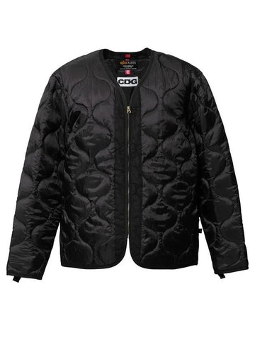 Alpha Industries Liner Padding Black - COMME DES GARCONS - BALAAN 1