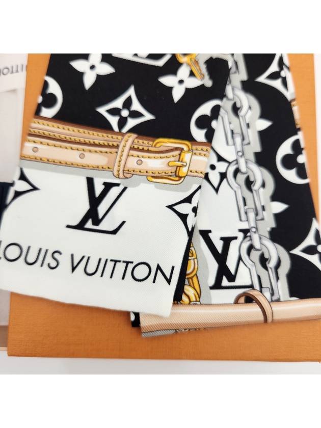 Monogram Confidential Scarf Black - LOUIS VUITTON - BALAAN 8