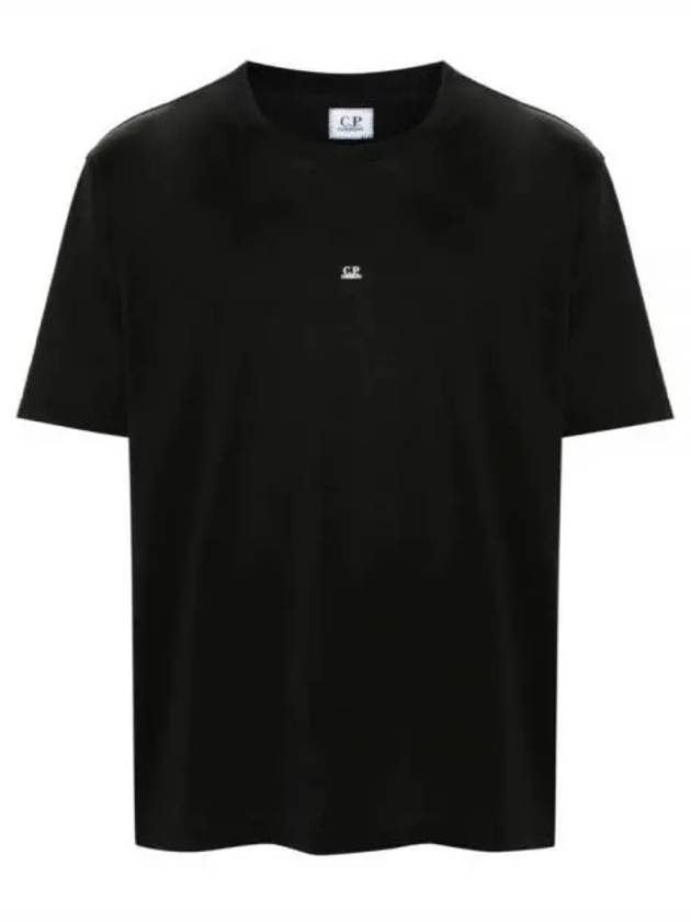 No Gravity Jersey Short Sleeve T-Shirt Black - CP COMPANY - BALAAN 2