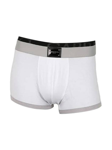 Men's Cotton Briefs White - DOLCE&GABBANA - BALAAN 1