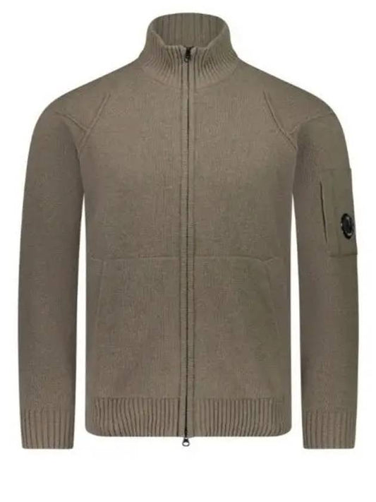 CP Company Lambswool Grs Knit Cardigan 17CMKN143A 110149A 359 - CP COMPANY - BALAAN 1