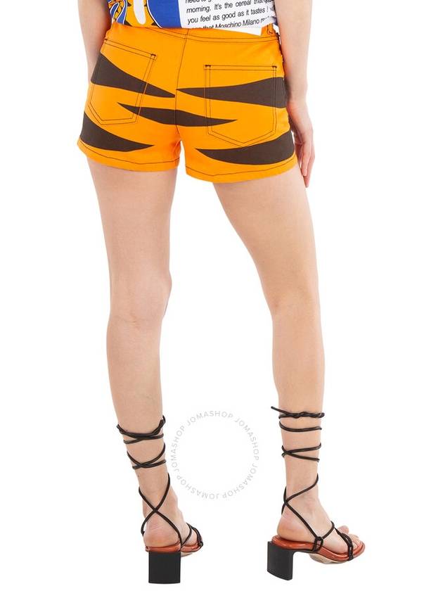 Year of the Tiger Shorts Orange - MOSCHINO - BALAAN 4