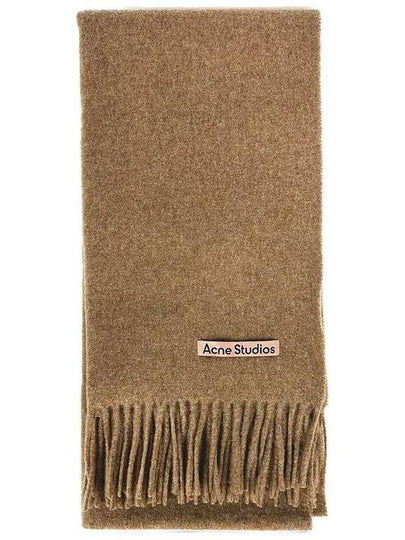 Canada New Scarf Light Brown Melange - ACNE STUDIOS - BALAAN 2