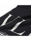 VLTN logo wool muffler WY2ER033 PTX - VALENTINO - BALAAN 3