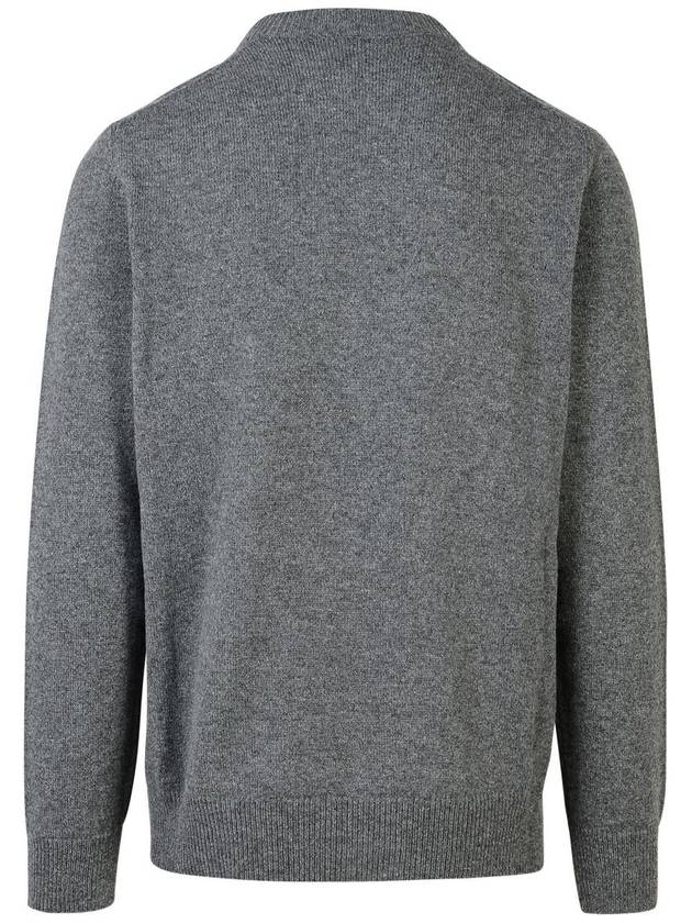 V-neck wool blend sweater J22GP0208J14711 - JIL SANDER - BALAAN 4