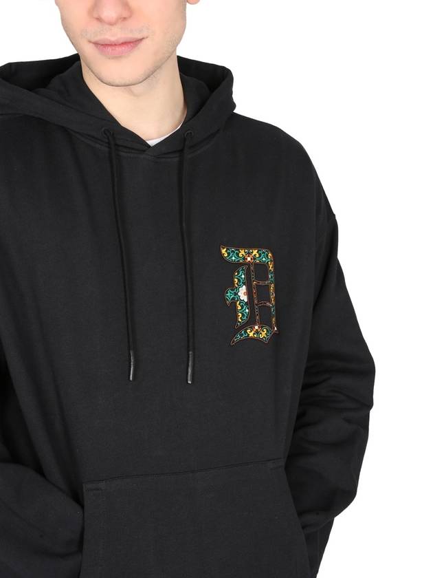 HOODED SWEATSHIRT WITH LOGO - DROLE DE MONSIEUR - BALAAN 4