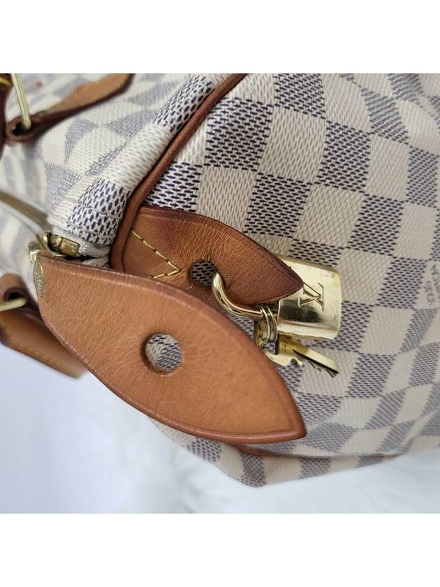 Louis Vuitton Damier Azur Speedy Bandouli re 30 Tote Bag N41373 - LOUIS VUITTON - BALAAN 7