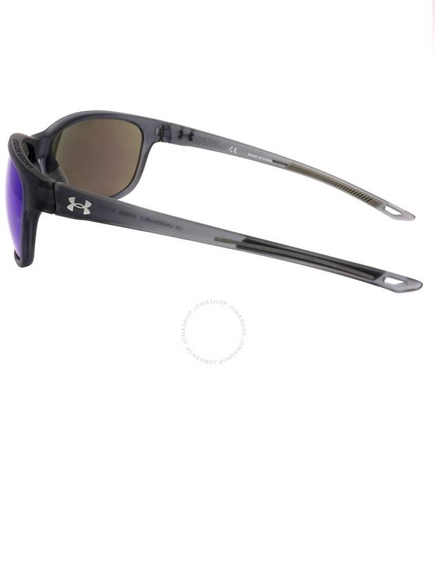 Under Armour Green Multilayer Oval Unisex Sunglasses UA UNDENIABLE 063M/Z9 61 - UNDER ARMOUR - BALAAN 3