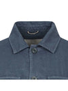 Men's Linen ShirtType Jacket MMCON5T61 768 - AT.P.CO - BALAAN 4