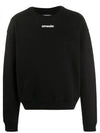 Men’s Marker Arrow Sweatshirt Black - OFF WHITE - BALAAN.