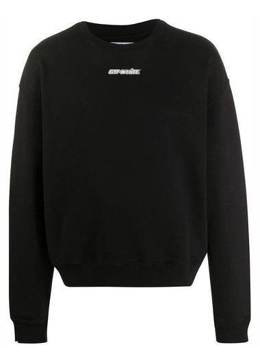 Men's Marker Pen Arrow Sweatshirt Black - OFF WHITE - BALAAN 1