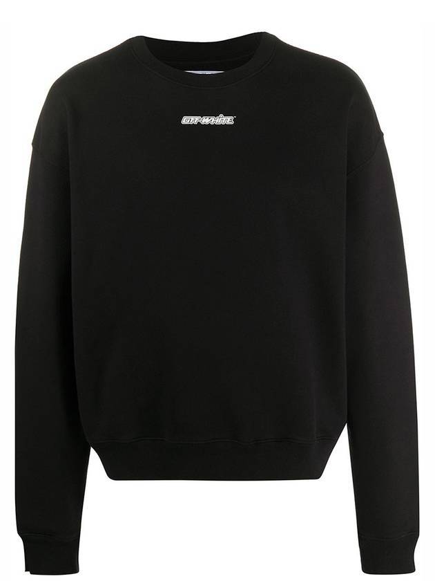 Men’s Marker Arrow Sweatshirt Black - OFF WHITE - BALAAN 1