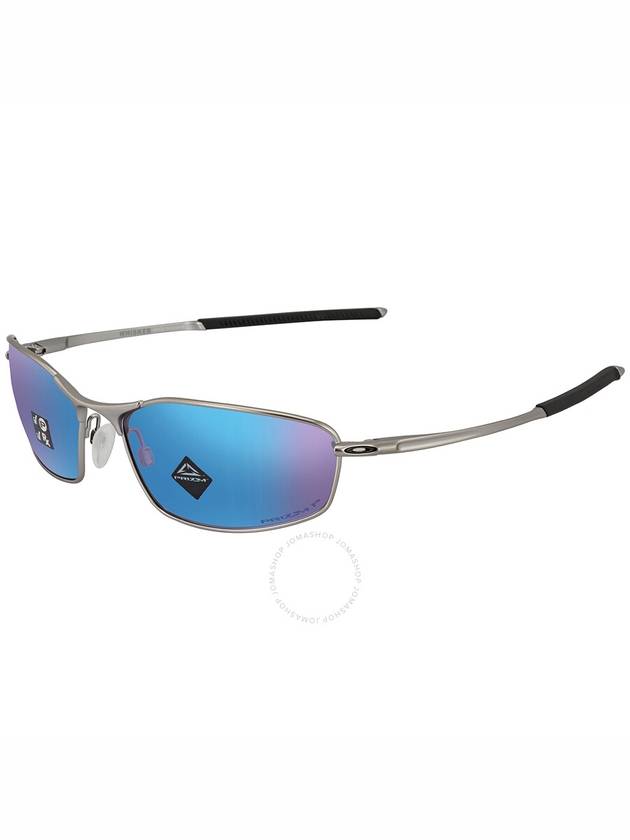 Oakley Whisker Prizm Sapphire Polarized Rectangular Men's Sunglasses OO4141 414104 60 - OAKLEY - BALAAN 2