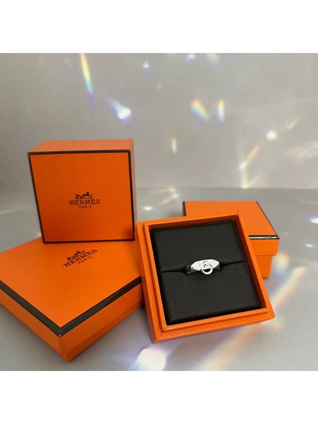 Collier De Chien Ring Silver - HERMES - BALAAN 3