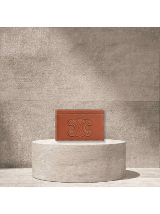 Coeur Triomphe Card Wallet Tan - CELINE - BALAAN 2