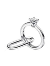 Me Merry Me Double Link Charm Silver - PANDORA - BALAAN 1