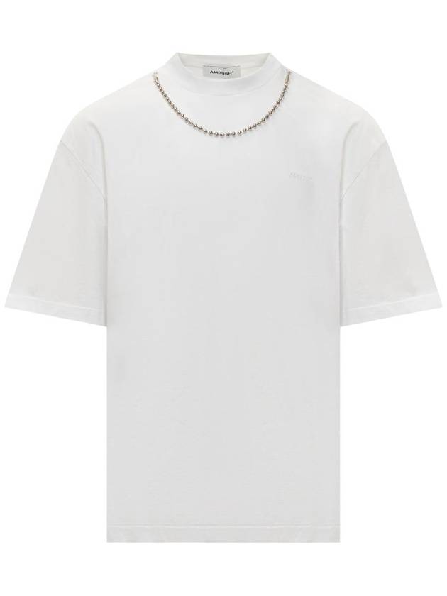 Short Sleeve T-Shirt BMAA001S24JER00101010101 White - AMBUSH - BALAAN 2