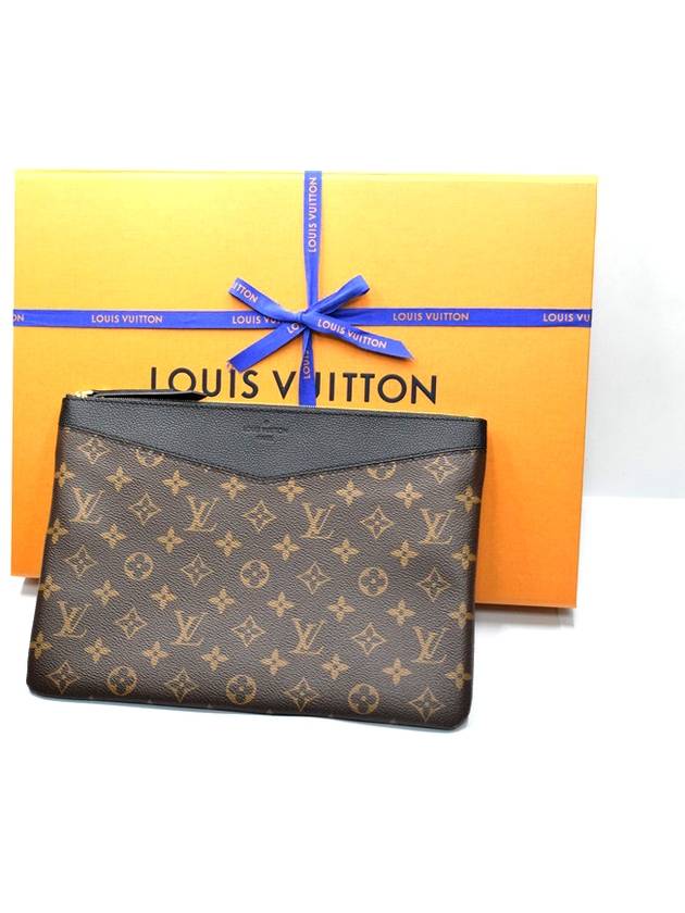 Daily Monogram Pouch Bag Brown Black - LOUIS VUITTON - BALAAN 2