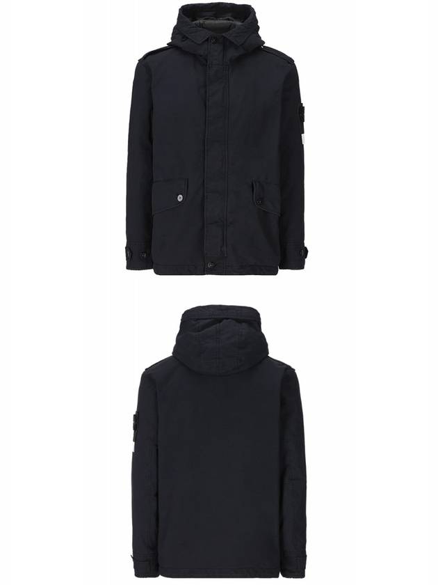 David-TC Down Short Parka Navy - STONE ISLAND - BALAAN 5