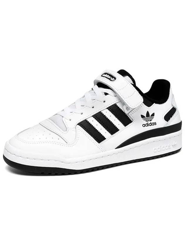 Sneakers Original Forum Low White Black FY7757 - ADIDAS - BALAAN 4