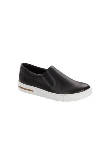 Oswego Leather Slip-Ons Black - BIRKENSTOCK - BALAAN 1