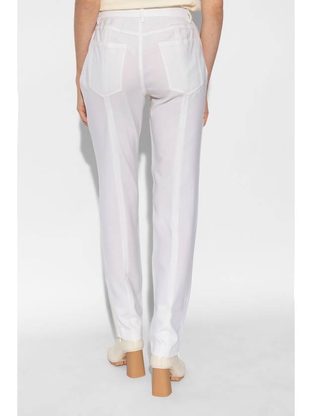 Marni Pants Made Of Combined Materials, Women's, Cream - MARNI - BALAAN 4