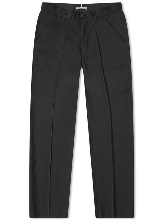 Men's Worsted Wool Chino 22 Slacks Black - OUR LEGACY - BALAAN 1