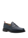 Classic Leather Penny Loafers Blue - THOM BROWNE - BALAAN 2