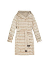 The Cube Women's Novef Robe Reversible Padded Beige - MAX MARA - BALAAN.