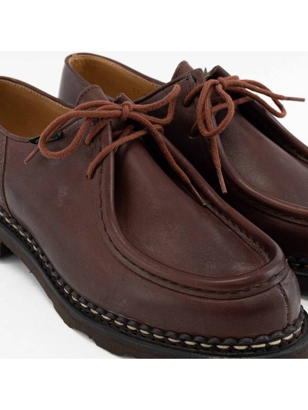 Stringatta Michael Derby Shoes UK Size Togo Reece Marron 721203TGLMR - PARABOOT - BALAAN 6